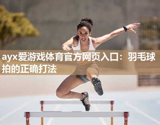 ayx爱游戏体育官方网页入口：羽毛球拍的正确打法