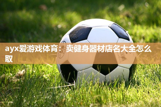 ayx爱游戏体育：卖健身器材店名大全怎么取