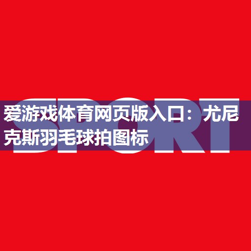 爱游戏体育网页版入口：尤尼克斯羽毛球拍图标