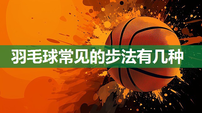 羽毛球常见的步法有几种