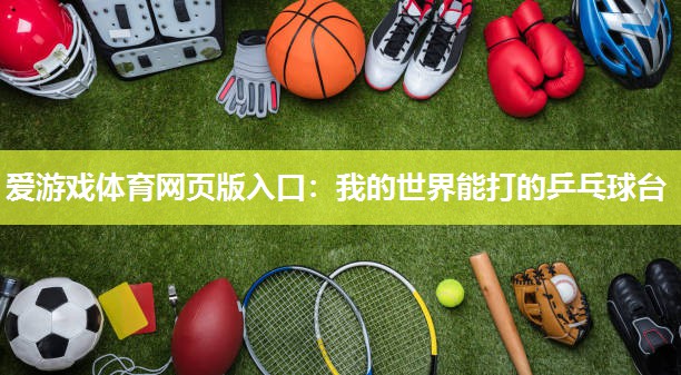 我的世界能打的乒乓球台 我的世界能打的乒乓球台